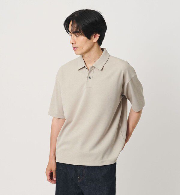 BEAUTY&YOUTH UNITED ARROWS「ドライ スムース ジャージー ポロシャツ 吸水速乾」|Tシャツ・カットソー|
