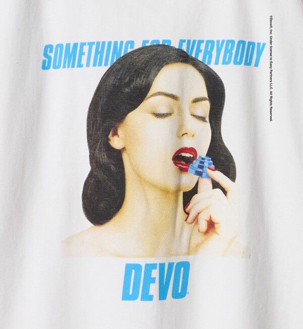 BEAUTY&YOUTH UNITED ARROWS「＜DEVO &times; BEAUTY&YOUTH＞EVERYTHING プリント Tシャツ」|Tシャツ・カットソー|