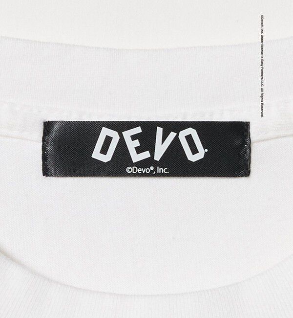 BEAUTY&YOUTH UNITED ARROWS「＜DEVO &times; BEAUTY&YOUTH＞EVERYTHING プリント Tシャツ」|Tシャツ・カットソー|