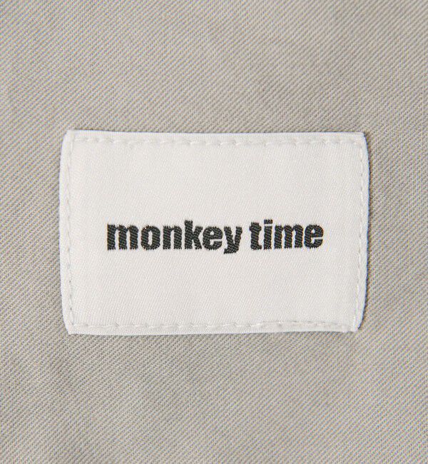 MONKEY TIME「ディストレスト ライトオンス デニム バギー パンツ」|チノ|