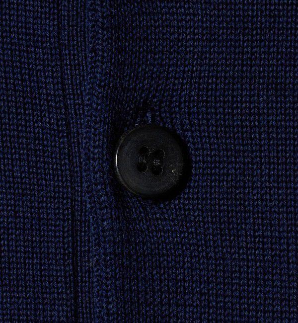 BEAUTY&YOUTH UNITED ARROWS「HI-LINE グロッシー ギザ 3B ニット ポロシャツ ウォッシャブル」|ニット・セーター|