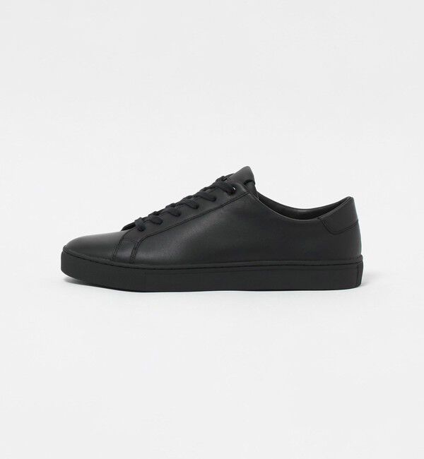 BEAUTY&YOUTH UNITED ARROWS「スタンダード レザー スニーカー ウォータープルーフ」|スニーカー|BLACK