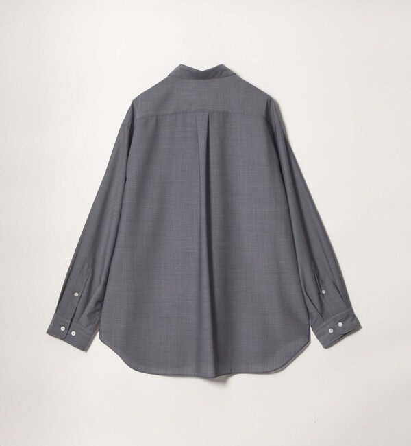STEVEN ALAN「＜Steven Alan＞ サイロ ウール レギュラーカラー シャツ LOOSE」|シャツ・ブラウス|