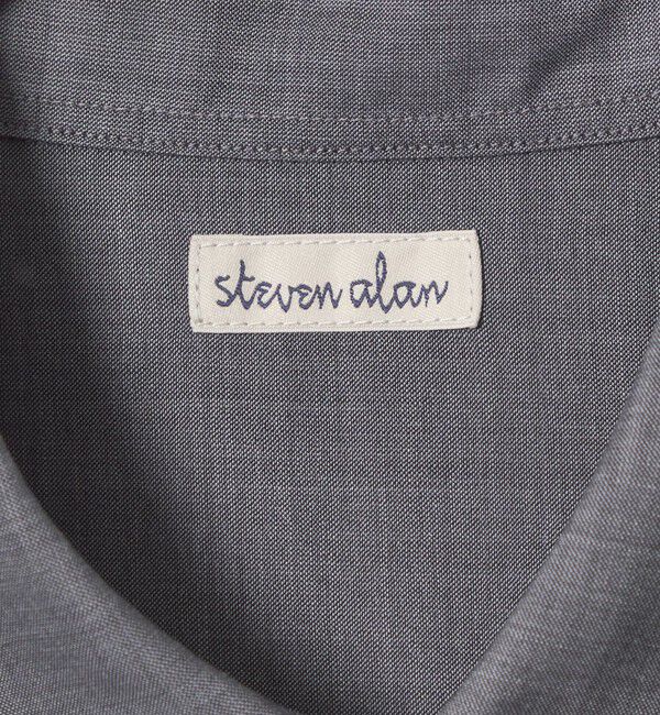 STEVEN ALAN「＜Steven Alan＞ サイロ ウール レギュラーカラー シャツ LOOSE」|シャツ・ブラウス|