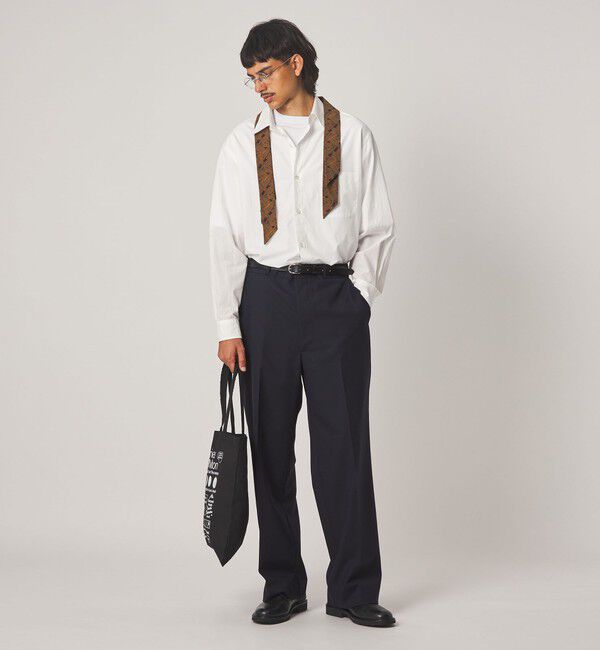 STEVEN ALAN「＜Steven Alan＞ ウール トロピカル M1 TYPE III/パンツ」|スラックス|