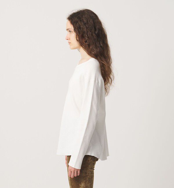 ATTISESSION「＜ATTISESSION＞ホック サーマル トップス」|Tシャツ・カットソー|