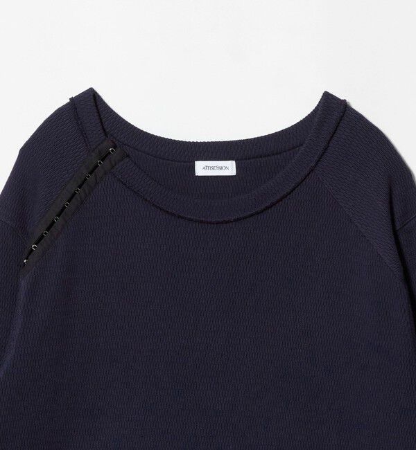 ATTISESSION「＜ATTISESSION＞ホック サーマル トップス」|Tシャツ・カットソー|