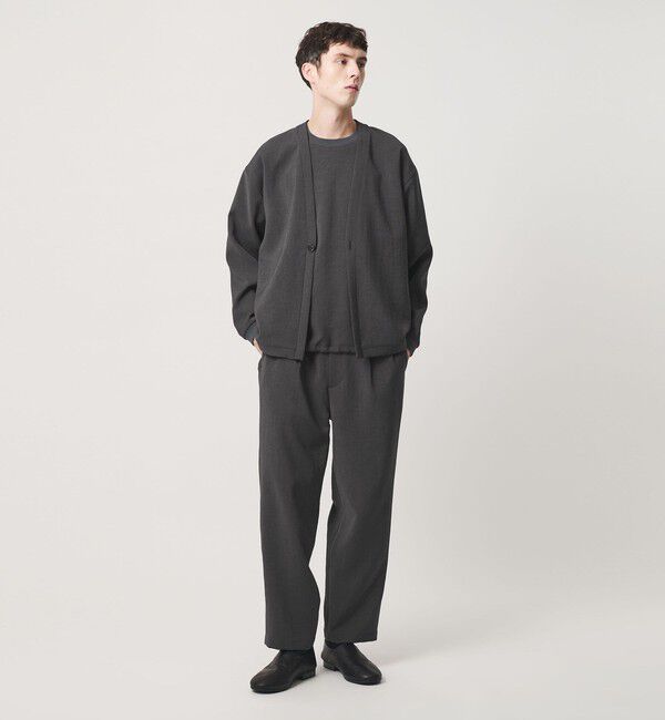BEAUTY&YOUTH UNITED ARROWS「DUAL PACK 3.0 1プリーツ イージー パンツ NO.8 ヨコストレッチ UVカット ウォッシャブル セットアップ対応」|チノ|