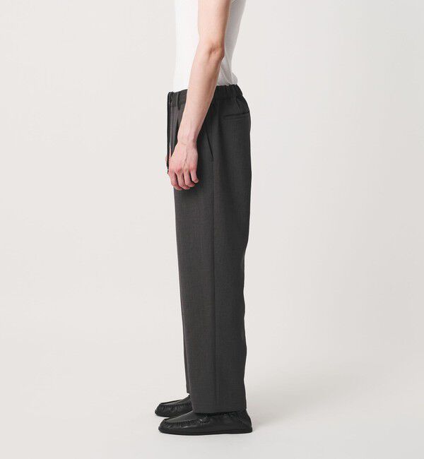BEAUTY&YOUTH UNITED ARROWS「DUAL PACK 3.0 1プリーツ イージー パンツ NO.8 ヨコストレッチ UVカット ウォッシャブル セットアップ対応」|チノ|