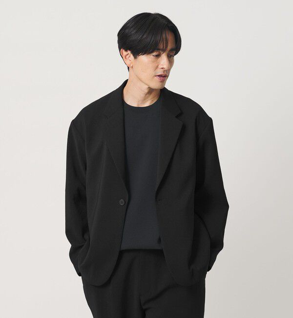BEAUTY&YOUTH UNITED ARROWS「DUAL PACK 3.0 1B リラックス ジャケット ヨコストレッチ UVカット ウォッシャブル セットアップ対応」|テーラードジャケット|