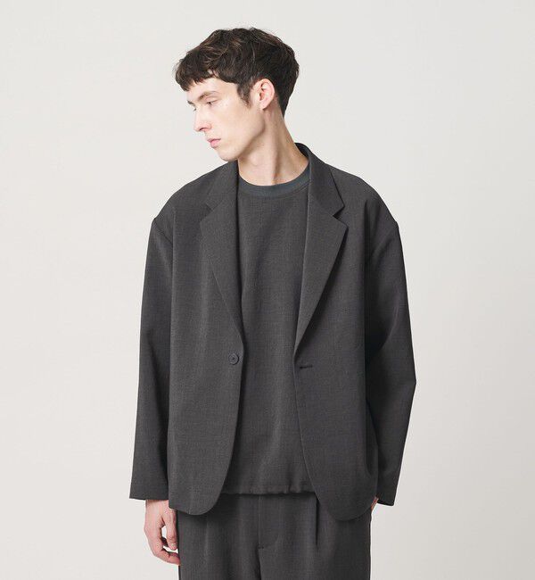 BEAUTY&YOUTH UNITED ARROWS「DUAL PACK 3.0 1B リラックス ジャケット ヨコストレッチ UVカット ウォッシャブル セットアップ対応」|テーラードジャケット|