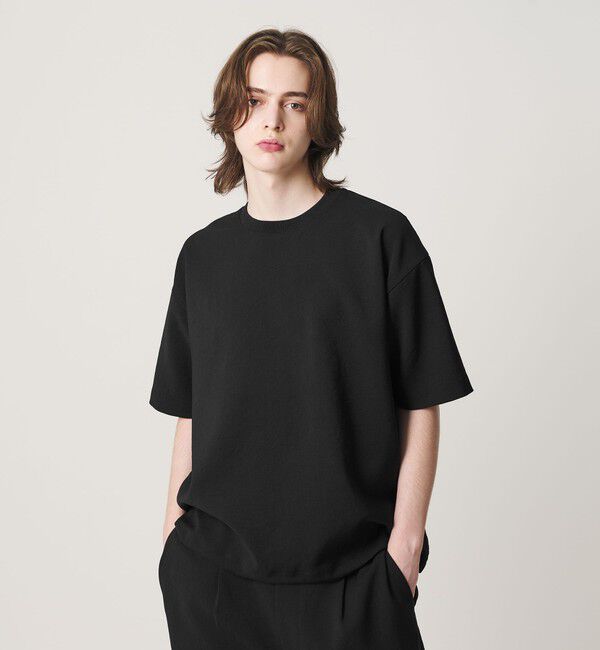 BEAUTY&YOUTH UNITED ARROWS「DUAL PACK 3.0 アジャスト クルーネック Tシャツ ヨコストレッチ UVカット ウォッシャブル セットアップ対」|Tシャツ・カットソー|