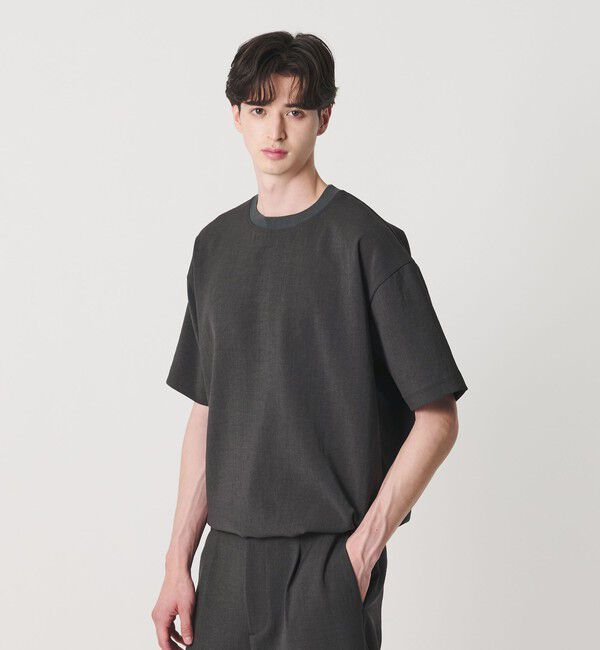 BEAUTY&YOUTH UNITED ARROWS「DUAL PACK 3.0 アジャスト クルーネック Tシャツ ヨコストレッチ UVカット ウォッシャブル セットアップ対」|Tシャツ・カットソー|
