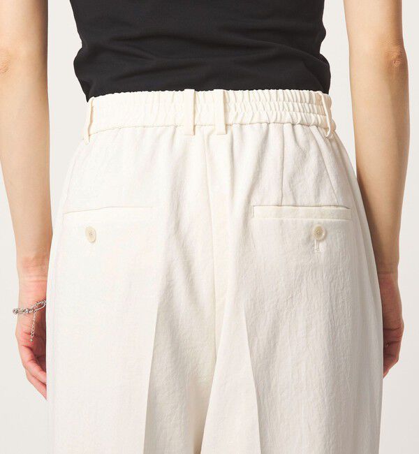 UNITED ARROWS green label relaxing「［size SHORT/TALLあり］2タック ワイド パンツ ホワイト」|その他|