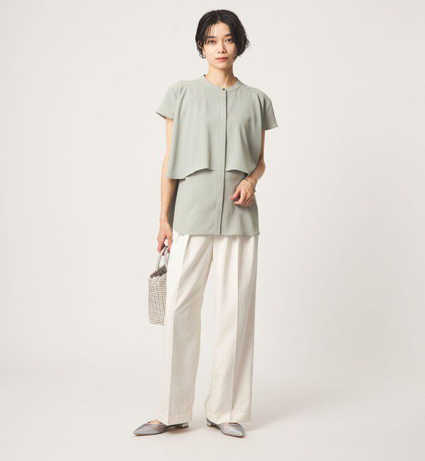UNITED ARROWS green label relaxing「［size SHORT/TALLあり］2タック ワイド パンツ ホワイト」|その他|