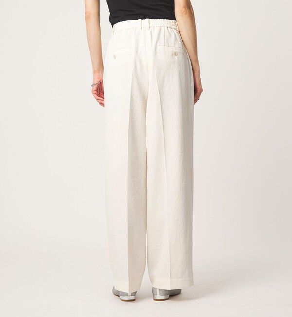 UNITED ARROWS green label relaxing「［size SHORT/TALLあり］2タック ワイド パンツ ホワイト」|その他|