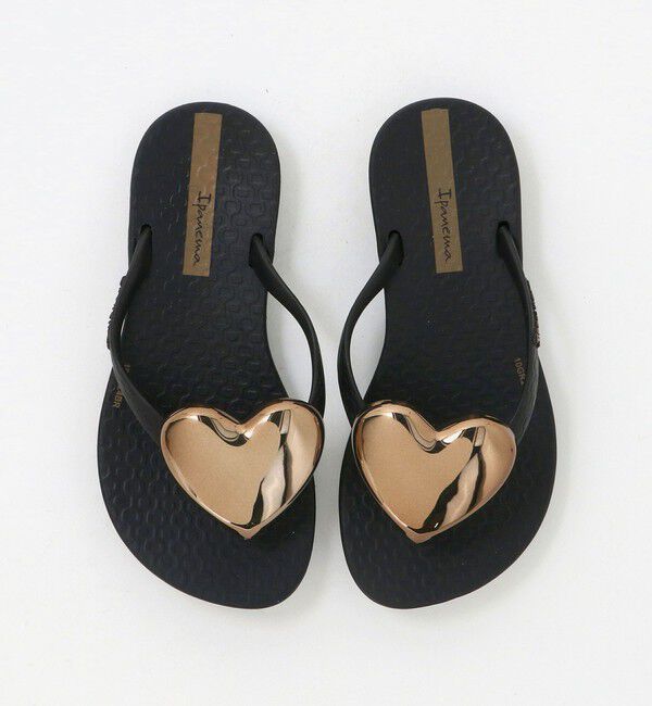 UNITED ARROWS green label relaxing「＜Ipanema＞ハート サンダル / キッズ 17cm-22cm」|スニーカー|BLACK