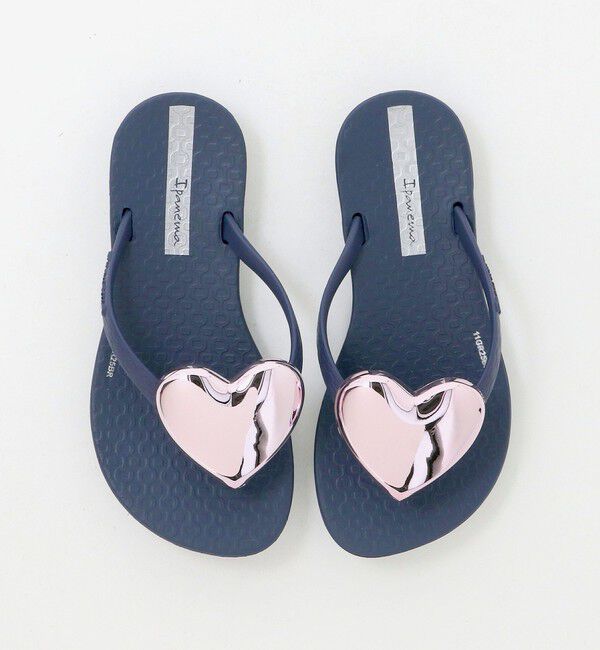 UNITED ARROWS green label relaxing「＜Ipanema＞ハート サンダル / キッズ 17cm-22cm」|スニーカー|NAVY