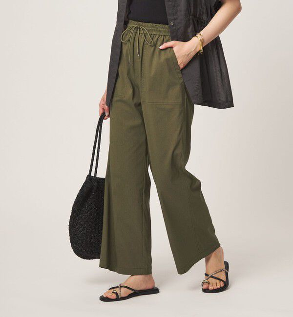 UNITED ARROWS green label relaxing「［size SHORT/TALLあり］オルマイ LI/MIX ベイカー パンツ 2」|その他|