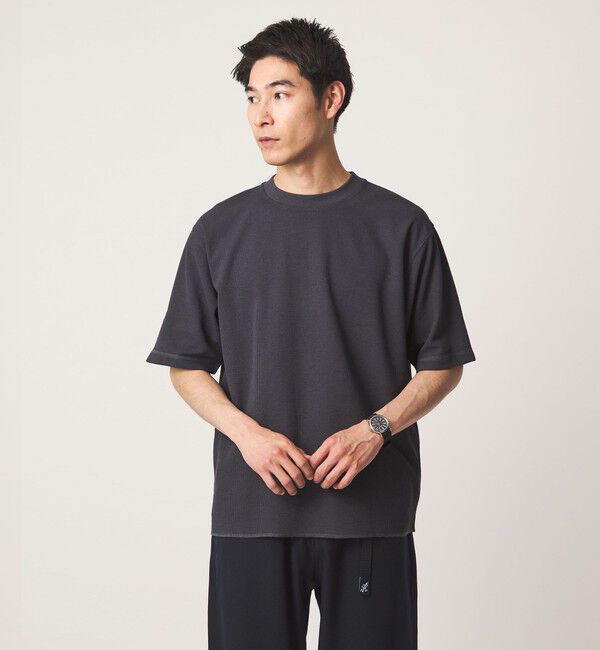 UNITED ARROWS green label relaxing「Somarti ワッフル クルーネック 半袖 Tシャツ -遮熱・UVカット・吸水速乾-」|Tシャツ・カットソー|