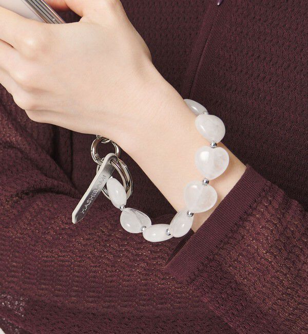 BEAUTY&YOUTH UNITED ARROWS「【WEB限定】＜Hashibami＞ハート ストーン ストラップ」|その他|