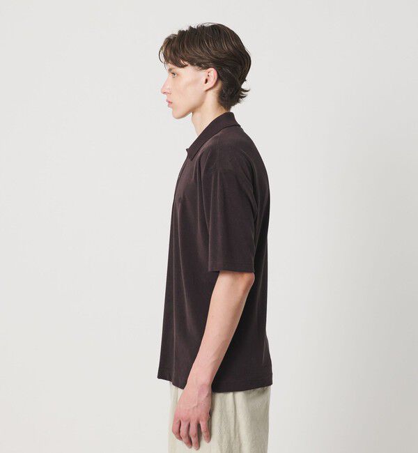 BEAUTY&YOUTH UNITED ARROWS「＜LACOSTE for BEAUTY&YOUTH＞ ワントーン パイル ショートスリーブ ポロシャツ」|Tシャツ・カットソー|