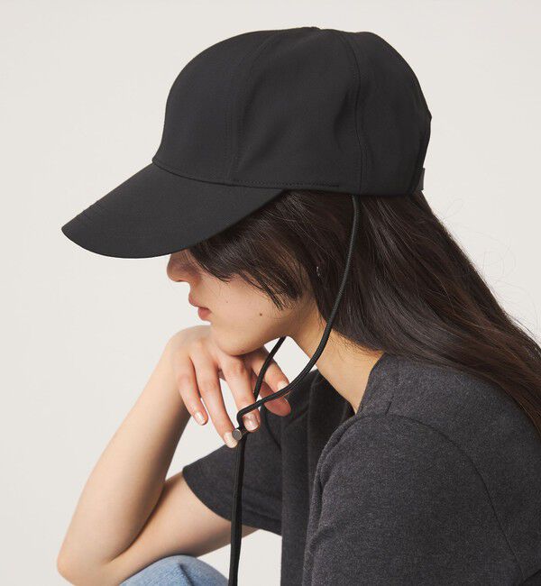UNITED ARROWS green label relaxing「2WAY ワイドバイザー ツイル キャップ / 帽子 UVカット」|キャップ・キャスケット|