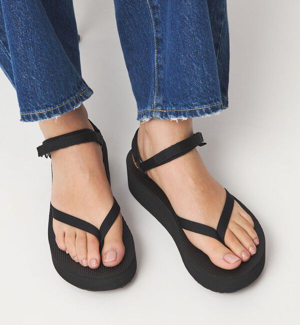 UNITED ARROWS green label relaxing「＜TEVA＞フラットフォーム サンダル スリム」|サンダル|