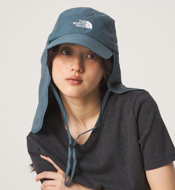 UNITED ARROWS green label relaxing「【WEB限定】＜THE NORTH FACE＞サンシールド キャップ」|キャップ・キャスケット|MD.GRAY