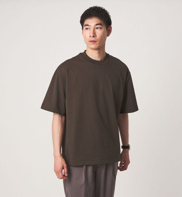 UNITED ARROWS green label relaxing「Deo-Papi プレーティング クルーネック 半袖 Tシャツ -消臭性-」|Tシャツ・カットソー|