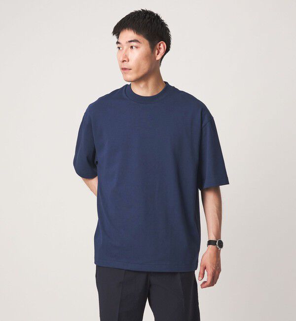 UNITED ARROWS green label relaxing「Deo-Papi プレーティング クルーネック 半袖 Tシャツ -消臭性-」|Tシャツ・カットソー|ROYAL