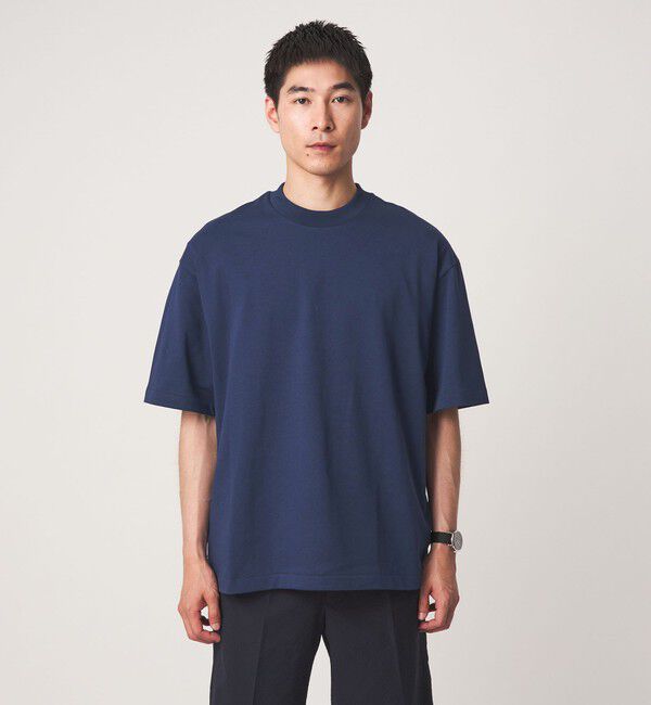 UNITED ARROWS green label relaxing「Deo-Papi プレーティング クルーネック 半袖 Tシャツ -消臭性-」|Tシャツ・カットソー|