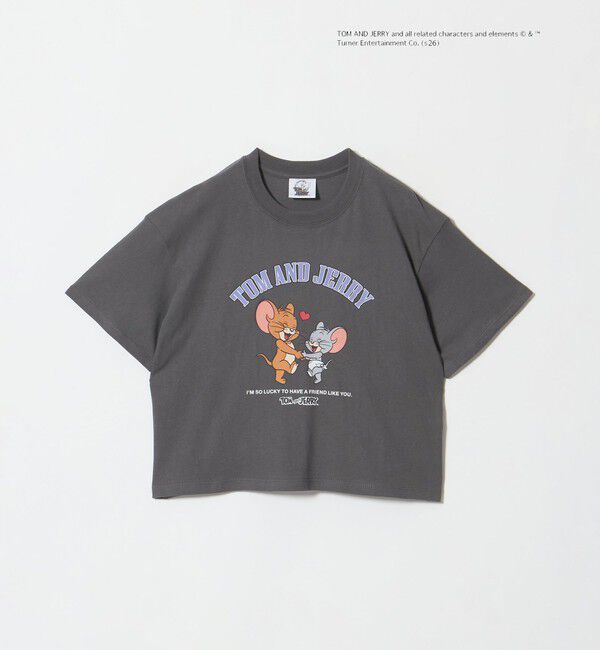 UNITED ARROWS green label relaxing「【別注】＜URBAMENT＞TOM and JERRY Tシャツ / キッズ 140cm-150cm」|Tシャツ・カットソー|DK.GRAY