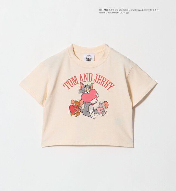 UNITED ARROWS green label relaxing「【別注】＜URBAMENT＞TOM and JERRY Tシャツ / キッズ 100cm-130cm」|Tシャツ・カットソー|OFF WHITE
