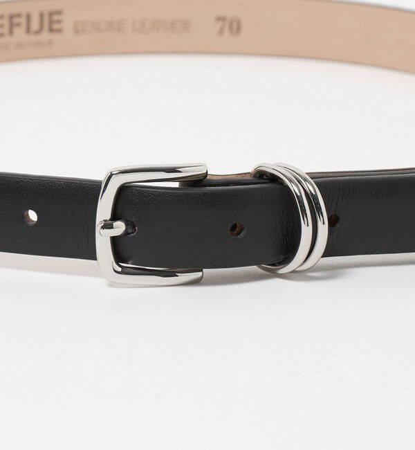 EMMEL REFINES「＜LEFIJE＞ダブルメタルループ ベルト＜ Select by EMMEL REFINES ＞」|ベルト|