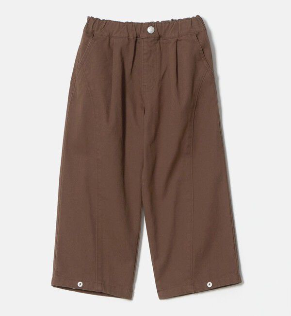 UNITED ARROWS green label relaxing「2WAY ツイル スナップ パンツ / キッズ 100cm-160cm」|チノ|