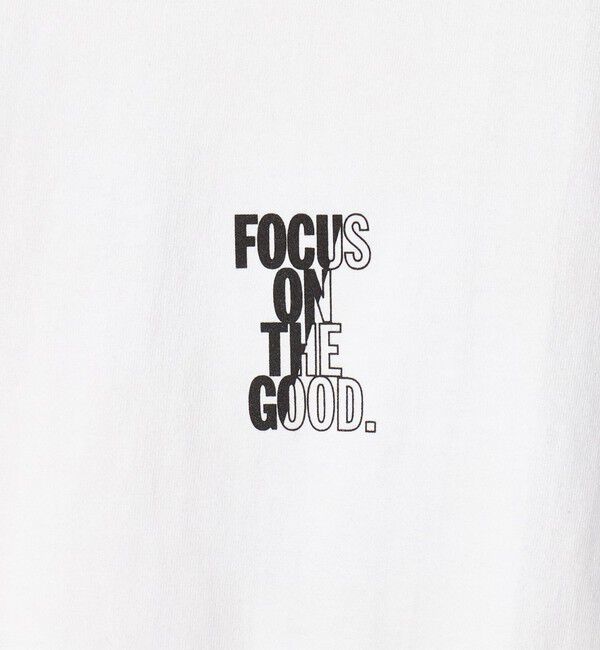 BEAUTY&YOUTH UNITED ARROWS「＜evergreen＞FOCUS プリント Tシャツ」|Tシャツ・カットソー|