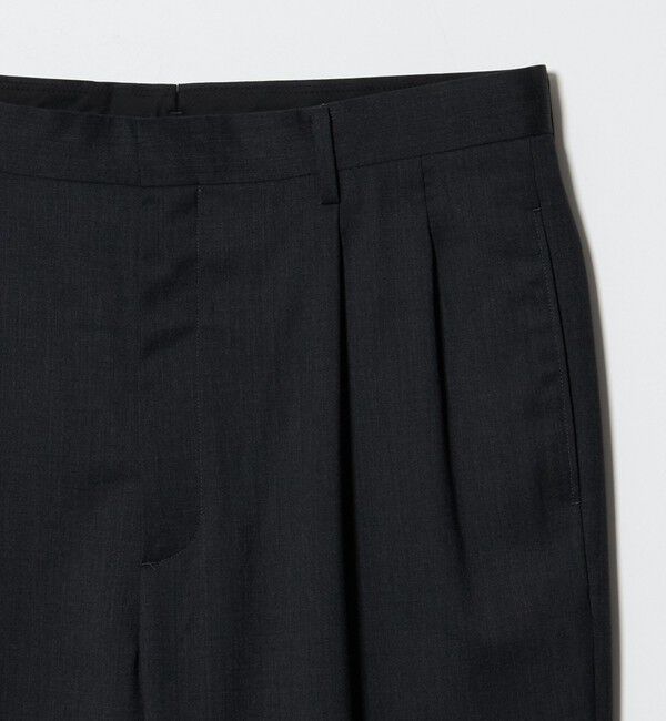BEAUTY&YOUTH UNITED ARROWS「トロピカル ワイド テーパード スラックス NO.9 ウォッシャブル」|チノ|