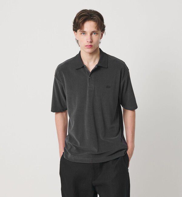 BEAUTY&YOUTH UNITED ARROWS「＜LACOSTE for BEAUTY&YOUTH＞ ワントーン パイル ショートスリーブ ポロシャツ」|Tシャツ・カットソー|