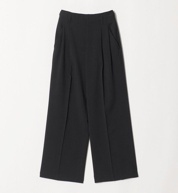 BEAUTY&YOUTH UNITED ARROWS「ポリエステルブレンド ２タック タブワイドパンツ ウォッシャブル 防シワ」|その他|