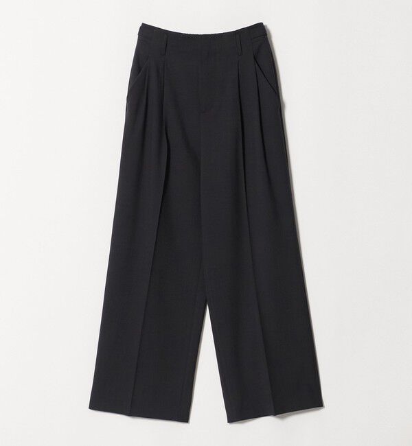 BEAUTY&YOUTH UNITED ARROWS「ポリエステルブレンド ２タック タブワイドパンツ ウォッシャブル 防シワ」|その他|