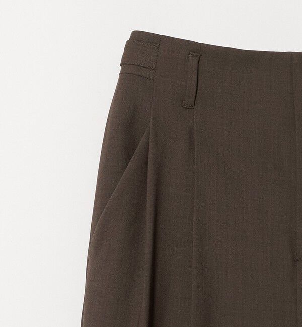 BEAUTY&YOUTH UNITED ARROWS「ポリエステルブレンド ２タック タブワイドパンツ ウォッシャブル 防シワ」|その他|