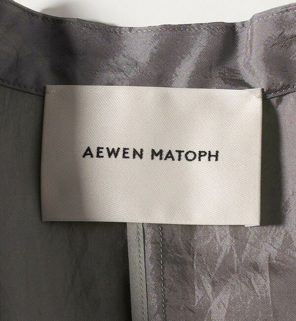 AEWEN MATOPH「＜AEWEN MATOPH＞ハーフスリーブ ジャケット」|テーラードジャケット|