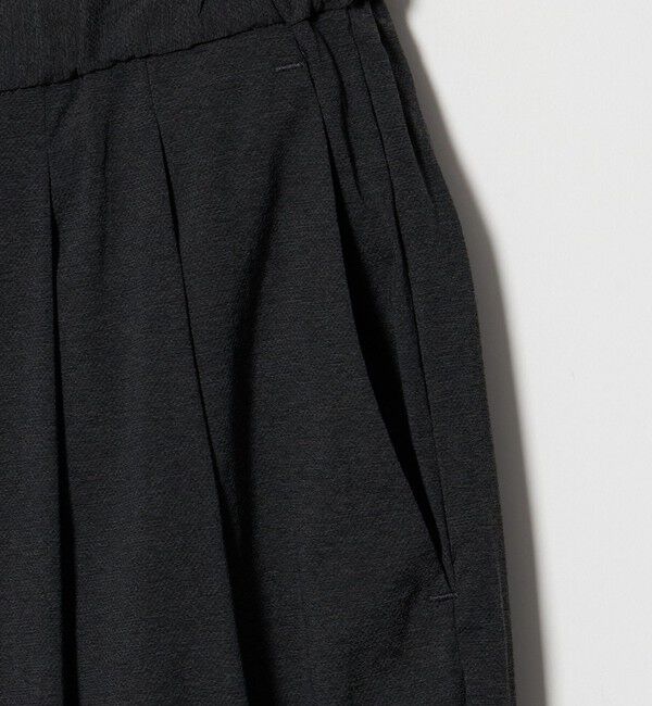 UNITED ARROWS「ウェザーコンフォート メランジ 2プリーツ バルーンパンツ 撥水 ヨコストレッチ」|チノ|