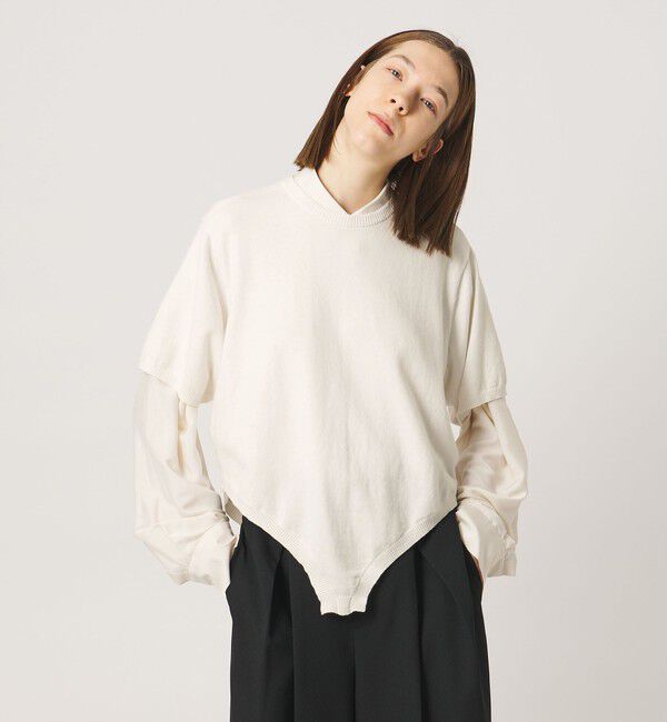AEWEN MATOPH「＜AEWEN MATOPH＞ロンパース ショートスリーブ ニット」|ニット・セーター|