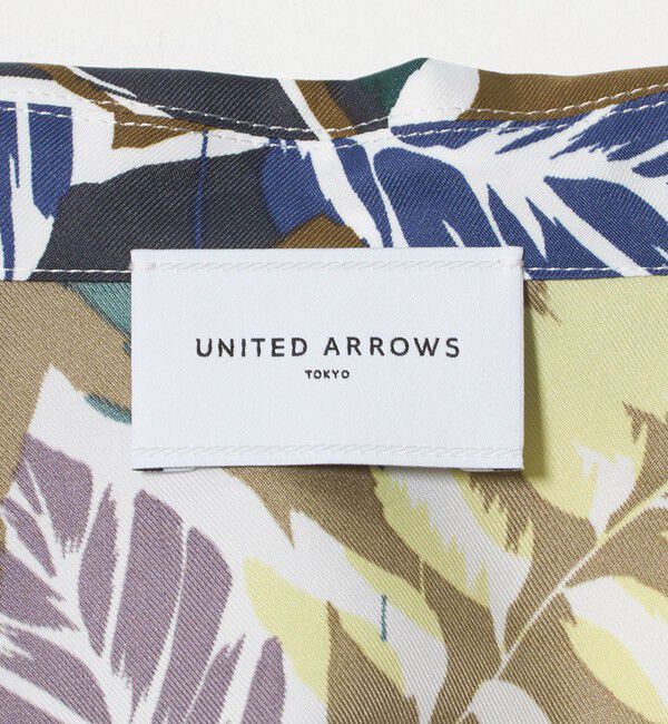 UNITED ARROWS「リーフ プリント シャツ」|シャツ・ブラウス|