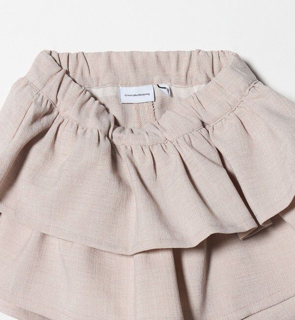 UNITED ARROWS green label relaxing「リネンライク フリル キュロット / キッズ 100cm-130cm」|その他|
