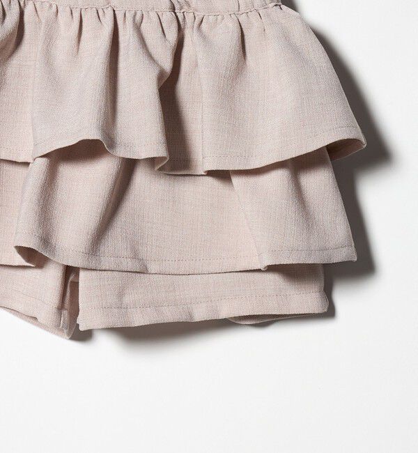 UNITED ARROWS green label relaxing「リネンライク フリル キュロット / キッズ 100cm-130cm」|その他|