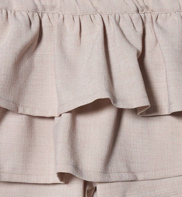 UNITED ARROWS green label relaxing「リネンライク フリル キュロット / キッズ 100cm-130cm」|その他|