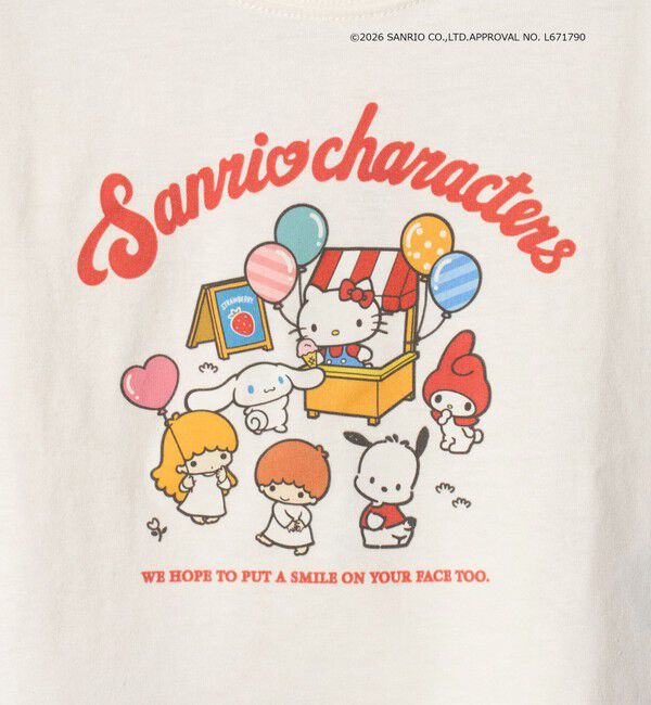 UNITED ARROWS green label relaxing「【別注】＜URBAMENT＞SANRIO Tシャツ / 100cm-130cm」|Tシャツ・カットソー|